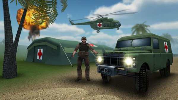 4x4 Off-Road Ambulance Game screenshot 3