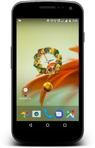 Pendulum clock live wallpaper 7 تصوير الشاشة