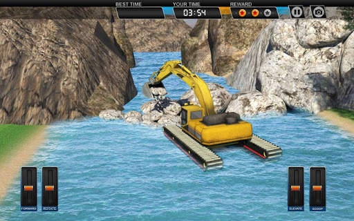برمائية حفارة محاكي لعبه : Construction Crane 3D 15 تصوير الشاشة