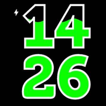 Battery level watchface screenshot 3