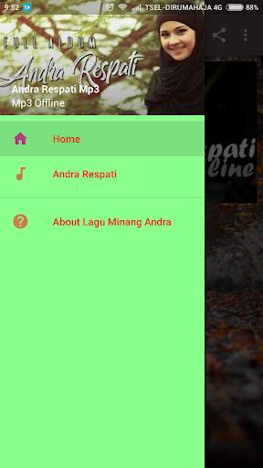 Lagu Minang Andra Respati Offline screenshot 2
