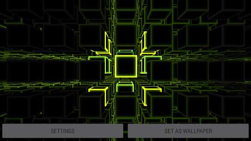 Infinity Parallax Cubes 2 3D Live Wallpaper screenshot 14