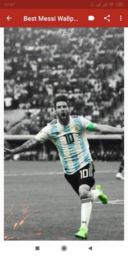 Messi Wallpaper HD скриншот 7