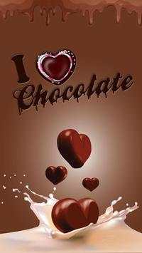 I Love Chocolate Theme screenshot 1