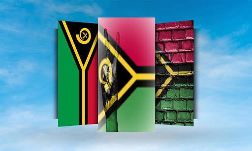 Vanuatu Flag Wallpaper screenshot 3