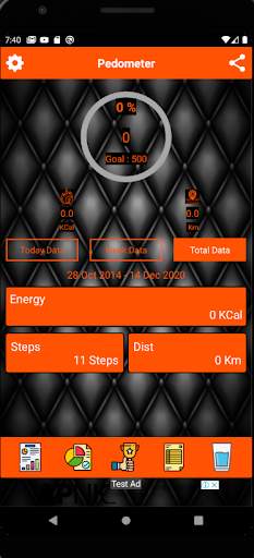 Pedometer Walk WeightLoss Step count screenshot 5