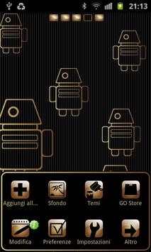 My Gold theme GO launcher EX screenshot 6