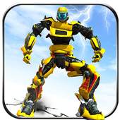 Future Flying Robot City Wars 1.2
