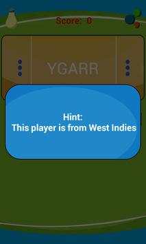 Cricketers Word Game screenshot 3
