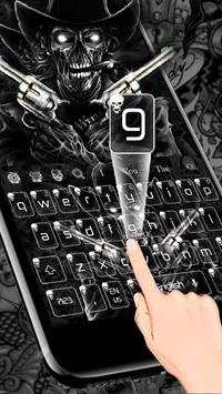Skull two Gun Keyboard screenshot 3
