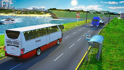 Bus Simulator 2021 - Euro Coach Bus Driving Games screenshot 4