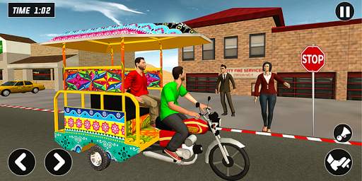 Chingchi Rickshaw Game:Tuk Tuk Parking Simulator screenshot 3