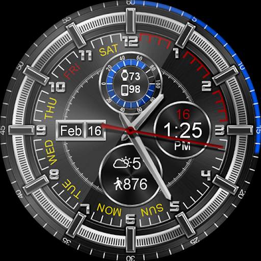 Chrono Shine HD Watch Face screenshot 13