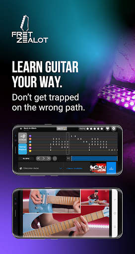 Fret Zealot: Learn Real Guitar screenshot 1