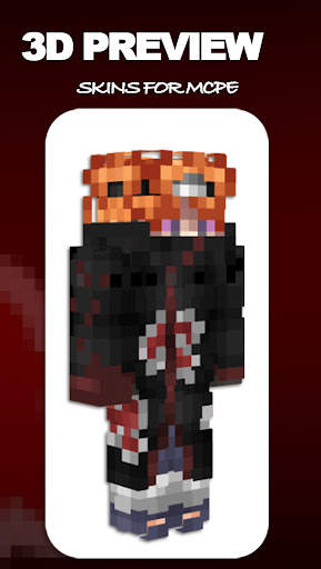 Akatsuki Skin For Minecraft PE screenshot 3