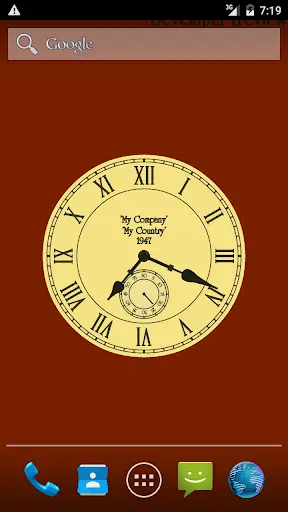 Analog Clock screenshot 3