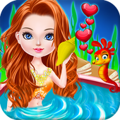 Mermaid Hairstyle Makeup Salon icon