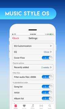 iMusic - OS 10 Music player screenshot 4