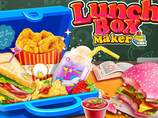 School Lunch Food Maker 2: Free Cooking Games screenshot 1