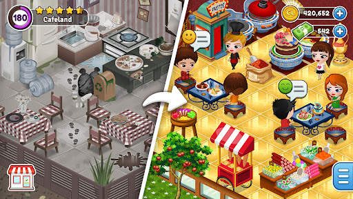 Cafeland - Restaurant Cooking screenshot 4