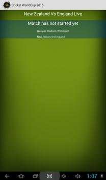 Cricket WorldCup 2015 screenshot 8