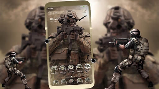 Special Force Launcher Theme screenshot 1