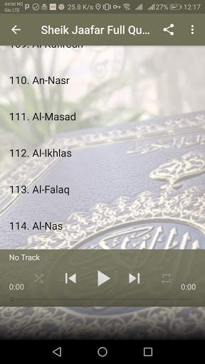Sheikh Jaafar Mahmoud Adam Full Quran mp3 Offline screenshot 4