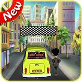 Car Racing Mr Bean logo