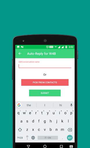 Auto-Reply for W4B screenshot 3
