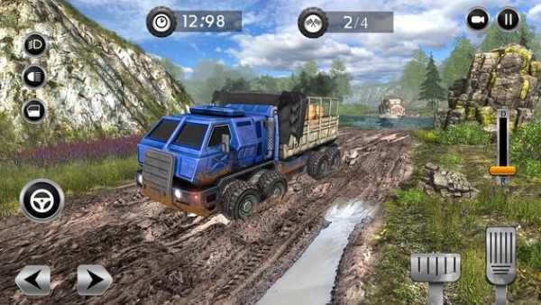 Off-Road Trucker Muddy Driving screenshot 7