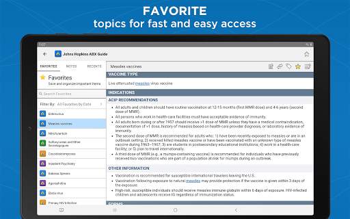 Johns Hopkins Guides ABX... screenshot 5