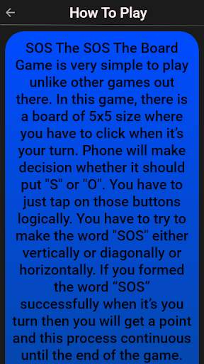 SOS The Board Game screenshot 8