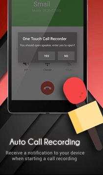 One Touch Call Recorder screenshot 3