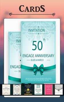 Engagement Invitation Card Maker screenshot 1