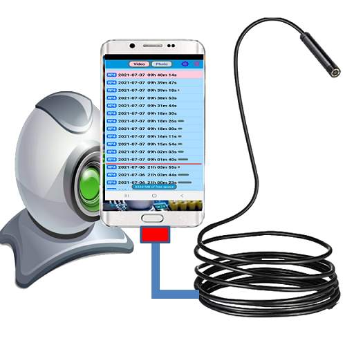 USB Endoscope app Android 10  26-dec2023