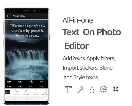 Text On Photo, Photo text edit, Quotes creator screenshot 1