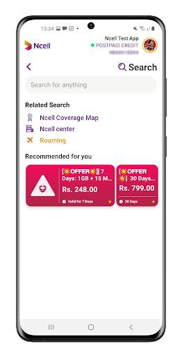 Ncell App: Recharge, Buy Packs screenshot 8