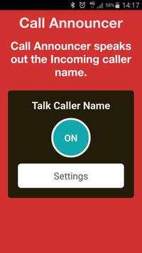 Call Announcer 1 تصوير الشاشة