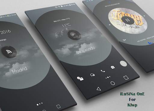 ILuSiOna One XIU for Kustom/Klwp 1 تصوير الشاشة