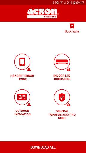Acson Troubleshooting screenshot 1