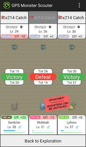 GPS Monster Scouter screenshot 4