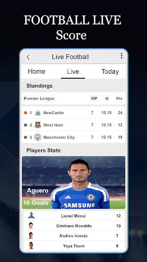 Live Football App : Live Score screenshot 3