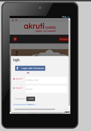 Online Sarees Shopping Shop - Manufacturer screenshot 10