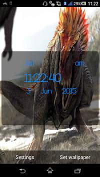 Dinosaur Live Wallpaper screenshot 3