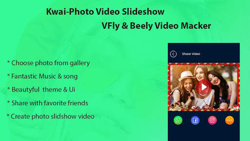 β-Kwai Video-Photo Video Maker with Music screenshot 1