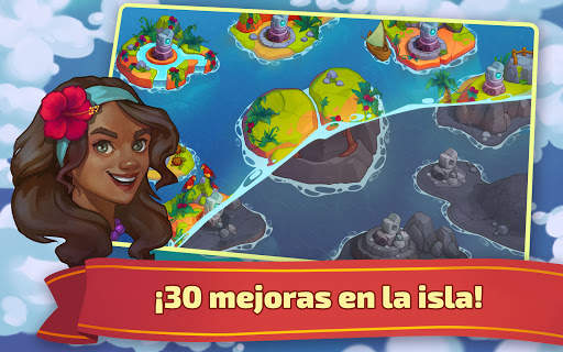 11 Islas: Nuevos juegos de decoración de Match 3 screenshot 3