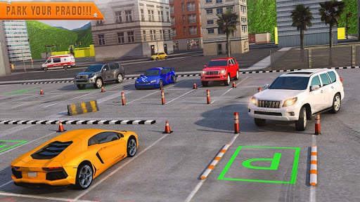 Real Prado Luxury Car Parking Driving Simulator screenshot 2