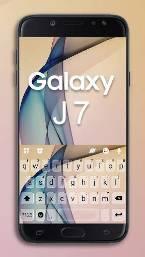 Tema Keyboard Galaxy J7 screenshot 1