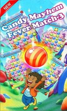 Candy Mayhem Fever Match-3! screenshot 1