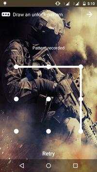 Warfighter App Lock Theme screenshot 8
